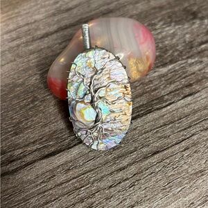 Hand-Made Silver Tree of Life Pendant